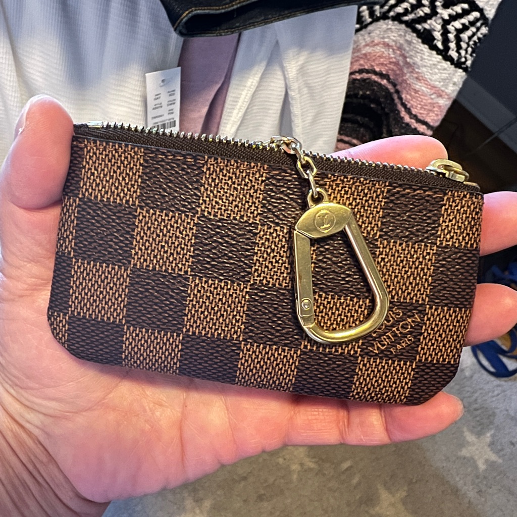 Louis Vuitton Damier Ebene Cles (Key Pouch)